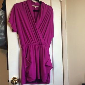 Beautiful magenta drape dress!